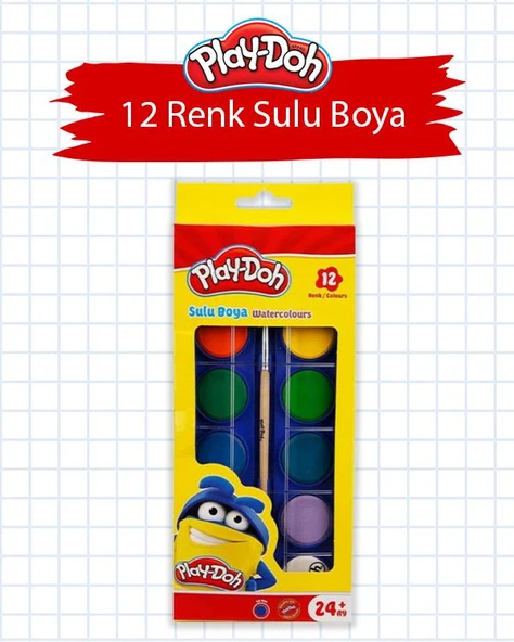 Play Doh 5 Adet Öğrenci Boyama Seti - 5