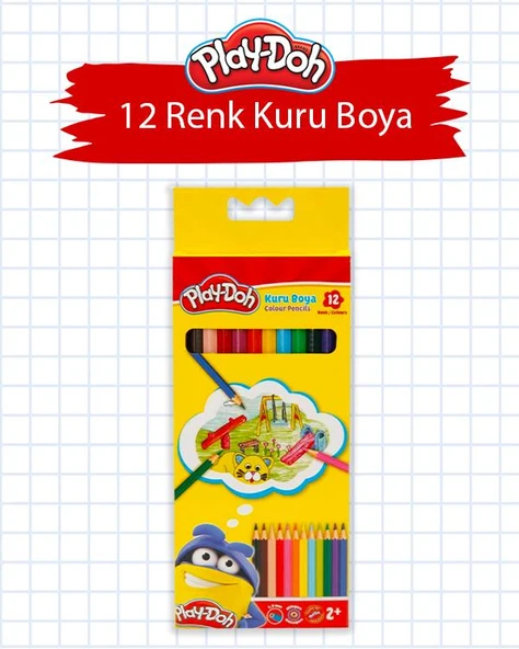 Play Doh 5 Adet Öğrenci Boyama Seti - 6