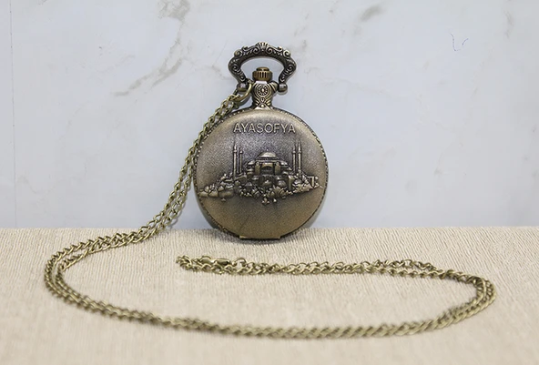 Ayasofya Tasarımlı Köstekli Saat ürün görseli
