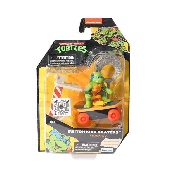 TU812001 TMNT Ninja Kaplumbağalar Kaykay Figürü - 71052 -1 adet fiyatıdır - 3