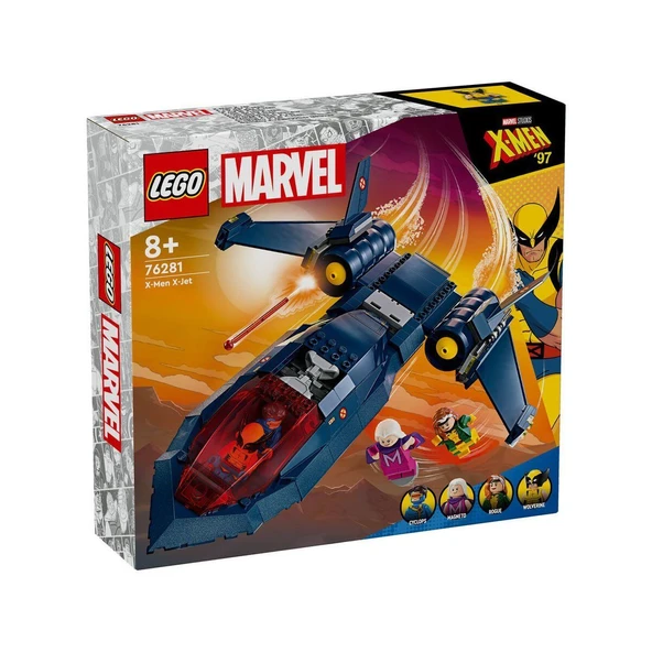 76281 LEGO® Marvel X-Men X-Jet 359 parça +8 yaş - Resim 2