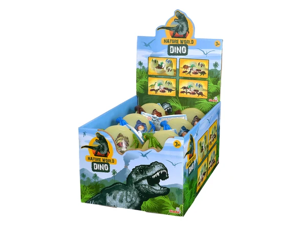 10434255 3Dinozorlar ve Aksesuarlarla Dino Yumurtası, 3'lü - Resim 2