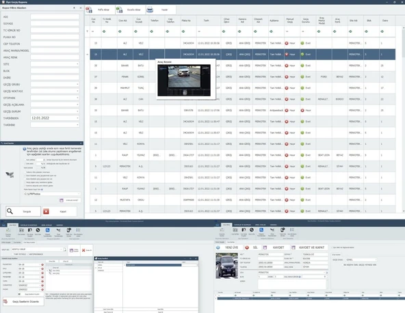 Hikvision 4mp 4 Kameralı Plaka Tanıma Sistemi Yazılım Ve Kontrol Paneli Dahil Set - 2