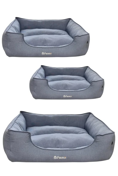 PATİTEX Kedi-Köpek Yatakları - Yıkanabilir Yatak -A Kalite Kumaş -Kaliteli Kedi-Köpek Yatakları - 2