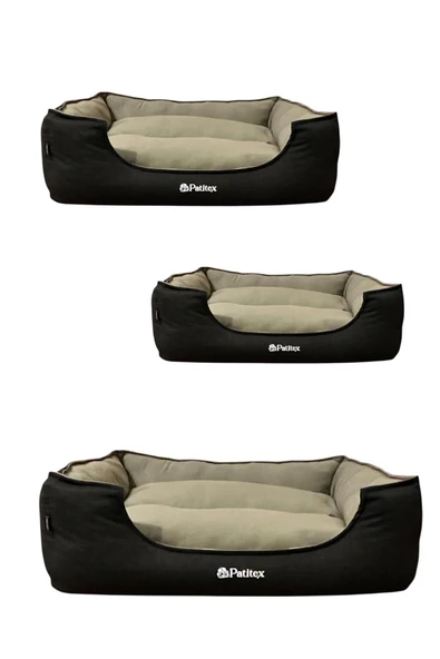 PATİTEX Kedi-Köpek Yatakları - Yıkanabilir Yatak -A Kalite Kumaş -Kaliteli Kedi-Köpek Yatakları - 2