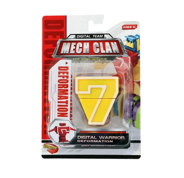 Robota Dönüşen Rakam- Yedi - 2