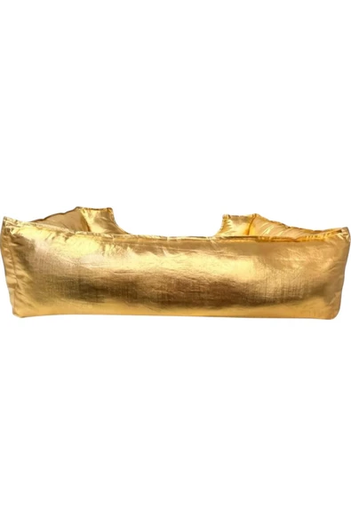 PATİTEX Özel Seri Gold Yatak- Kedi Yatak- Köpek Yatak - Lux Yatak- Minderli Yatak (M Beden ) - 4