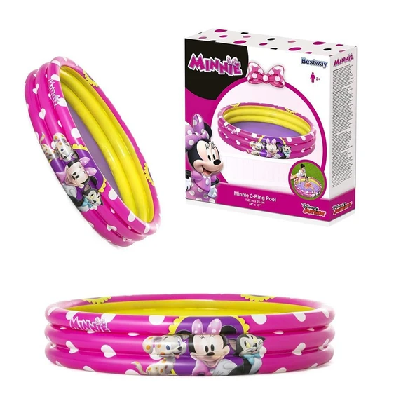 Bestway 122x25 Cm Minnie Mouse Çocuk Havuzu ürün görseli 1