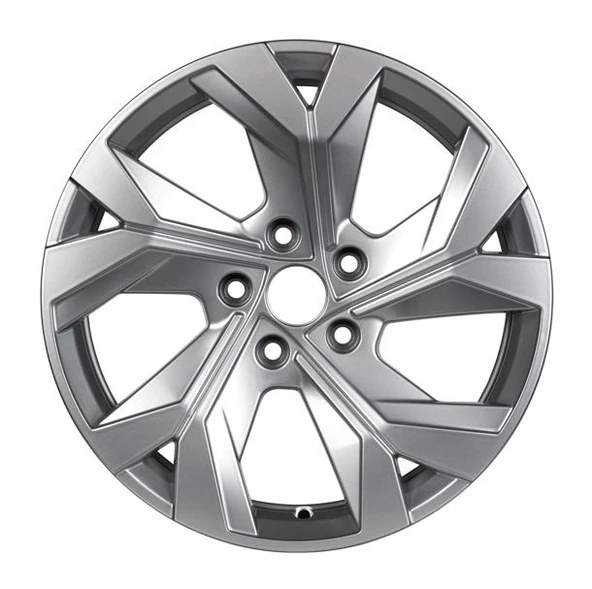 EMR-S1026-03 7.0x17" -4x100 ET35 67.1 Silver Gloss Jant (4 Adet) - Resim 2