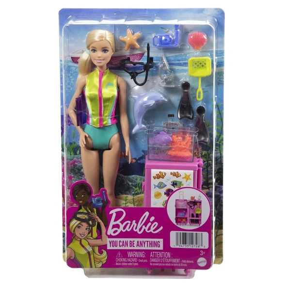HMH26 Barbie Deniz Biyoloğu Oyun Seti - 2