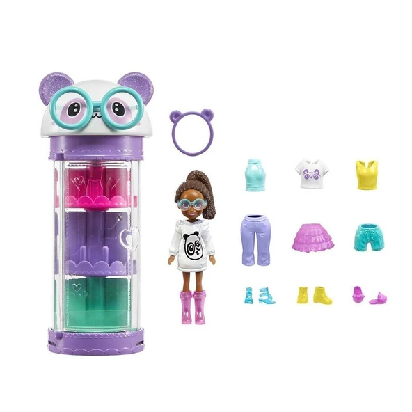 HKW04 Polly Pocket Moda Eğlencesi Oyun Setleri-Mattel - Resim 2