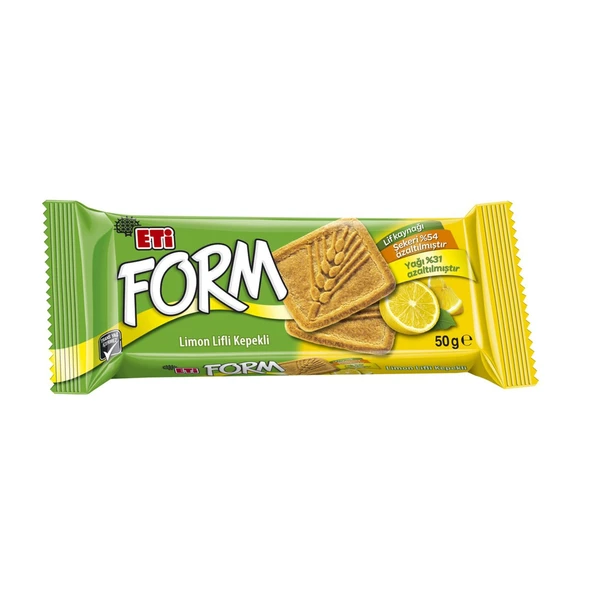 Eti Form Limon Lifli 50 gr x 12 Adet - Resim 2