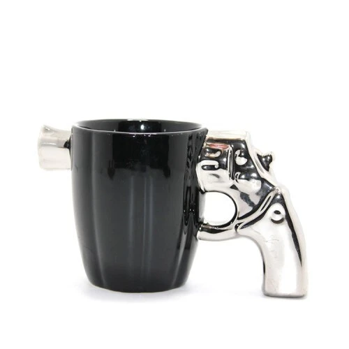 Porselen Silahlı Kupa Bardak Model 1 ürün görseli