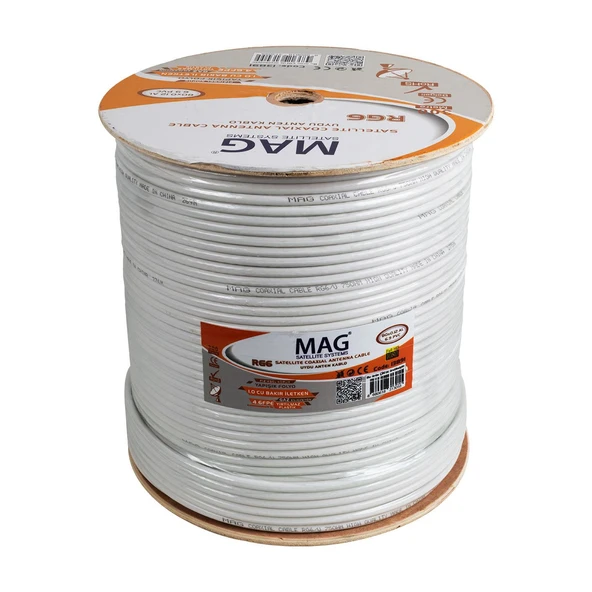 Mag Avangart 300 Metre Bakır Sat1 Anten Kablosu - 2
