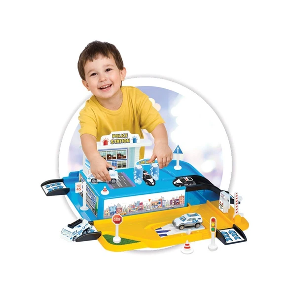 03371 Dede Polis İstasyonu Garaj Seti - Resim 3