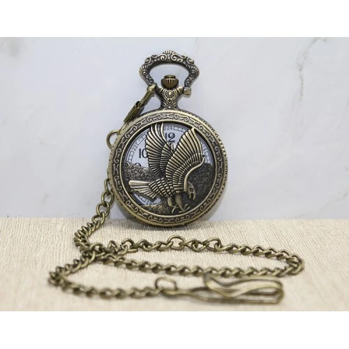 Kartal Tasarımlı Köstekli Saat ürün görseli