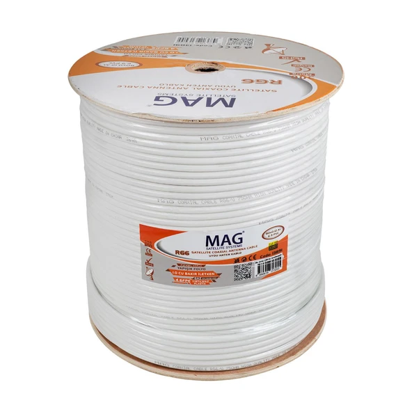 Mag Avangart 300 Metre Bakır Sat1 Anten Kablosu