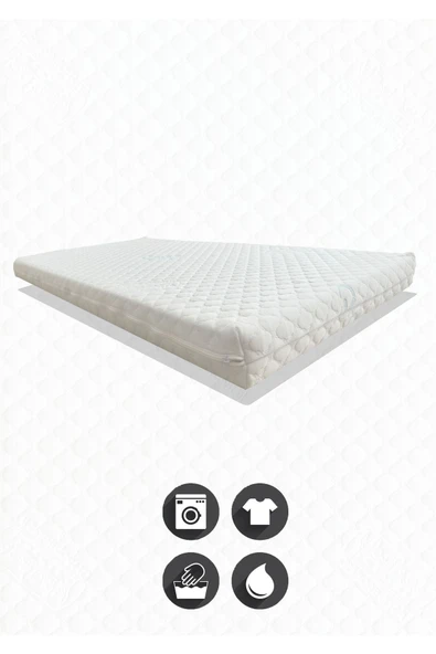 Kaktüs Avm 60x120 Karyolaya, Beşiğe Uyumlu Sünger Bebek Yatağı - Resim 5