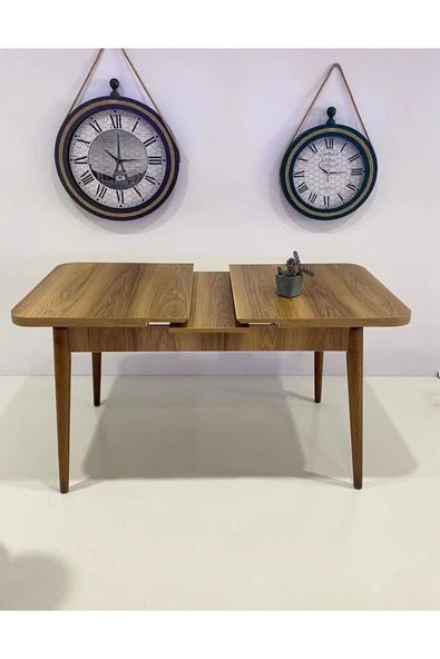 Kaktüs Avm 6 Kişilik Açılır Mdf Masa Sandalye Takımı Mutfak Masası Takımı Salon Masası - Resim 2