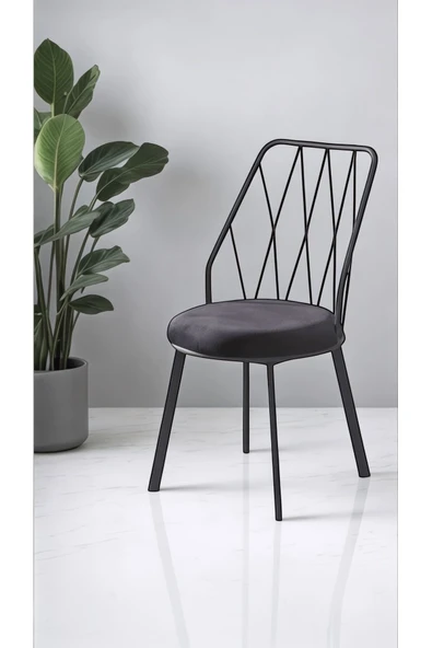 Kaktüs Avm Yıldız Pro Mutfak Metal Tel Sandalye 4 Adet Cafe Sandalyesi Restaurant Sandalyesi Balkon Sandalyesi ürün görseli