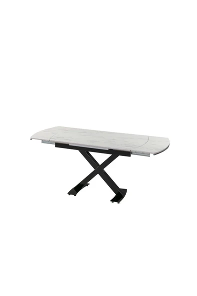 Kaktüs Avm X Ayaklı Masa Açılır Masa Mutfak Masası Salon Masası Yemek Masası Enzi Masa - 3