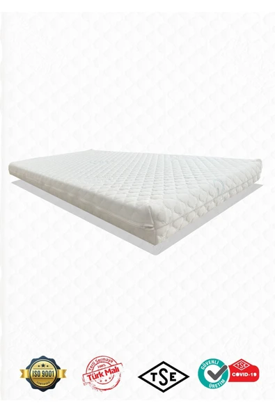 Kaktüs Avm 60x120 Karyolaya, Beşiğe Uyumlu Sünger Bebek Yatağı - Resim 6