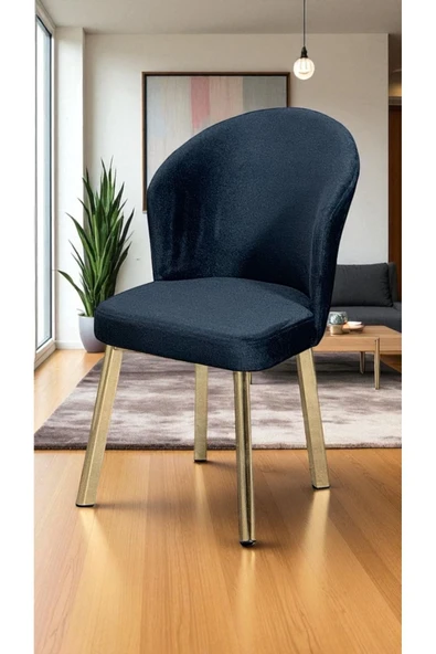 Kaktüs Avm Midye Sandalye Mutfak Cafe Restaurant Proje Metal Lüks Sandalye - Resim 2