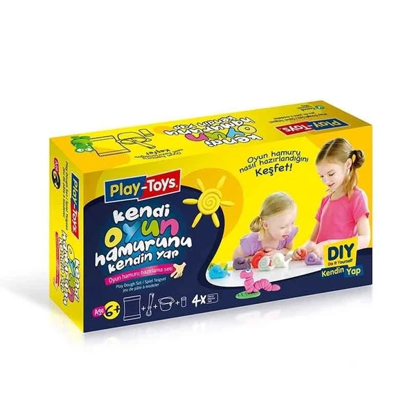Playtoys DIY Kendi Oyun Hamurunu Kendin Yap ürün görseli 1
