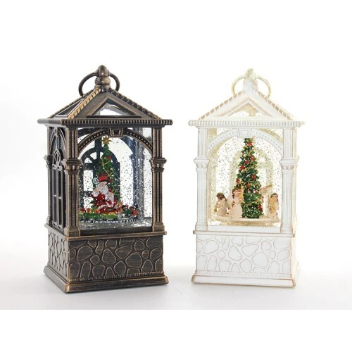 Yılbaşı Temalı Işıklı Müzikli Kar Küresi Model 2 ürün görseli