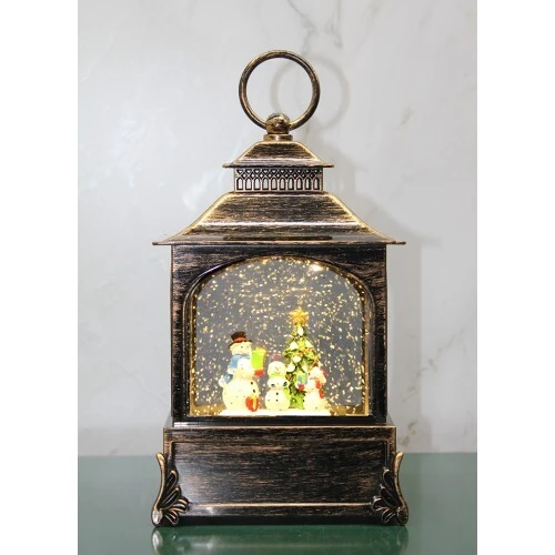 Yılbaşı Temalı Işıklı Müzikli Kar Küresi Model 3 ürün görseli