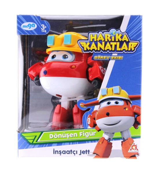 Harika Kanatlar Dönüşen Figür İnşaatçı Jett - Resim 2