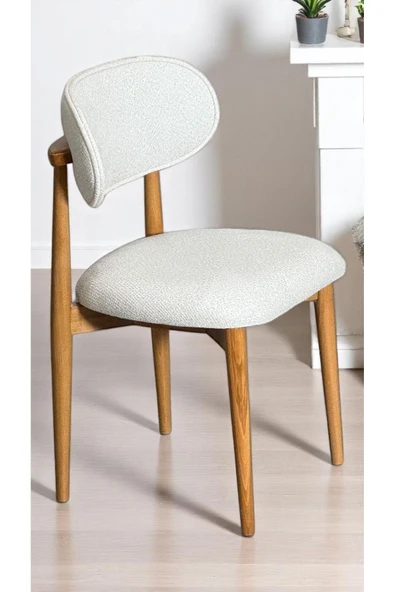 Kaktüs Avm Polo Ahşap Sandalye 6 Adet Ahşap Mutfak Sandalyesi Salon Sandalyesi Yemek Masası Sandalyesi - Resim 4