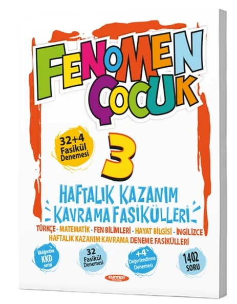 Fenomen Çocuk 2026 3. Sınıf Kkf Tüm Dersler 32 + 4 Fasikül ürün görseli
