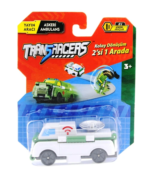 Transracers Dönüşen Araçlar Askeri Araçlar Yayın Aracı / Ambulans - Resim 2