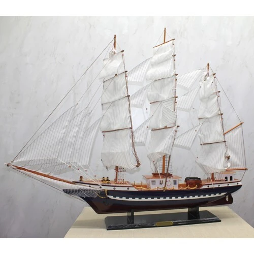 Ahşap Yelken Gemi Model 4 ürün görseli