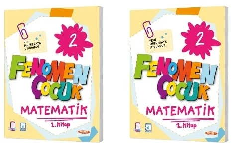 Fenomen Çocuk 2026 2. Sınıf Matematik 1. Ve 2. Kitap Yeni Nesil Sorular Güncel Müfredat ürün görseli