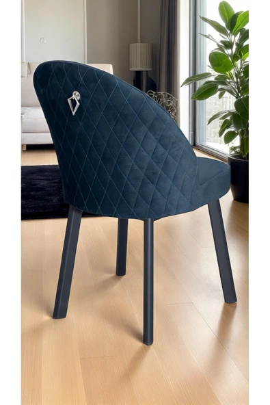 Kaktüs Avm 4lü Ritim Sandalye Metal Ayaklı Lüks ürün görseli