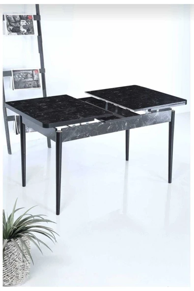 Kaktüs Avm 6 Kişilik Açılır Masa Sandalye Takımı Mutfak Masası Takımı Salon Masası Yemek Masası Masa Takımı - Resim 4