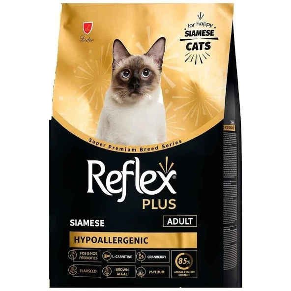 Reflex Plus Hipoalerjenik Siamese Yetişkin Kedi Maması 1.5 Kg ürün görseli