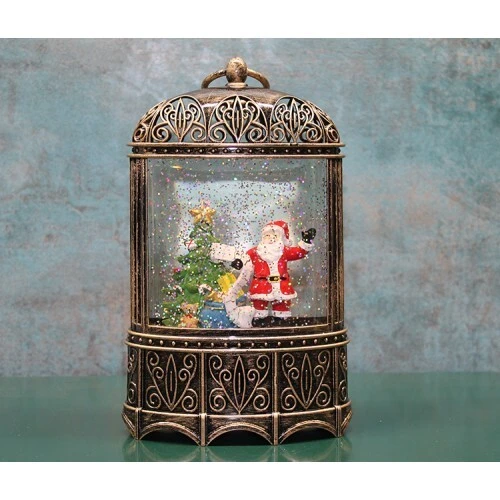 Yılbaşı Temalı Işıklı Müzikli Kar Küresi Model 4 ürün görseli