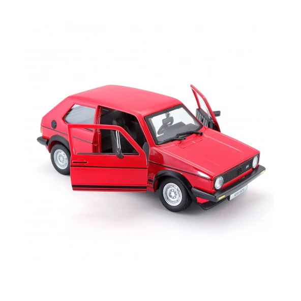 21089 Sunman, 1:24 Burago Volswagen Golf Mk1 Gtı - Resim 3