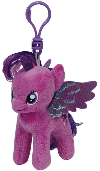 TY My Little Pony Twilight Sparkle Peluş Anahtarlık ürün görseli 1