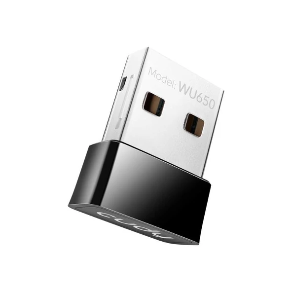 Cudy WU650 650Mbps USB 2.0 Nano Kablosuz WiFi Alıcı Adaptör - 2