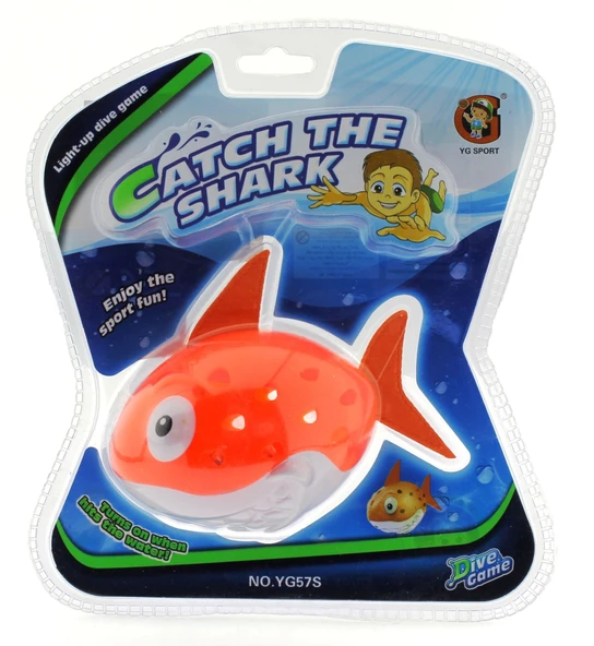 Işıklı Su Oyuncağı Turuncu Dalgıç Balık ürün görseli