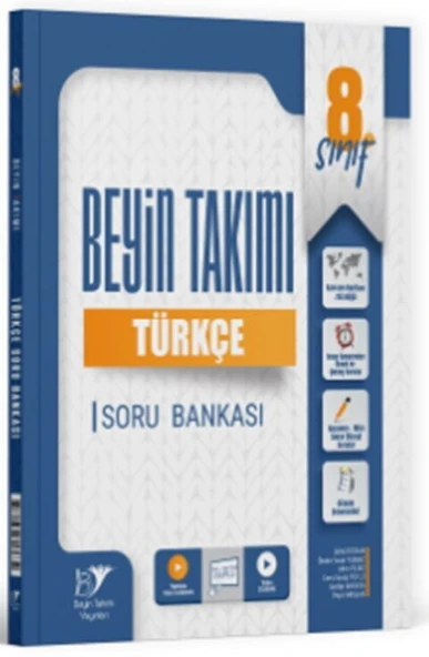 8. Sınıf Türkçe Soru Bankası Beyin Takımı Yayınları ürün görseli