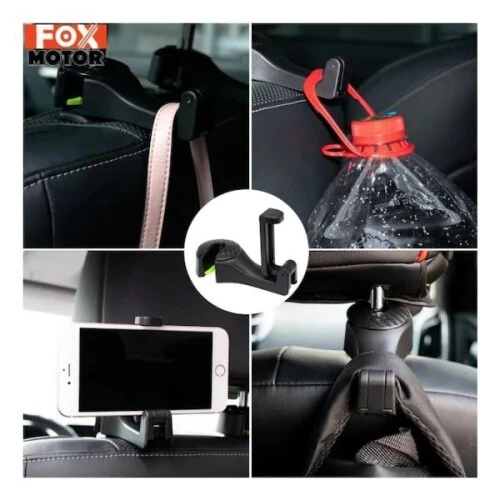 Oto Koltuk Arkası Telefon Tutucu Askılık - Resim 3