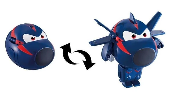 Harika Kanatlar Dönüşen Tekli Figür YumBot Ajan Chace ürün görseli 1