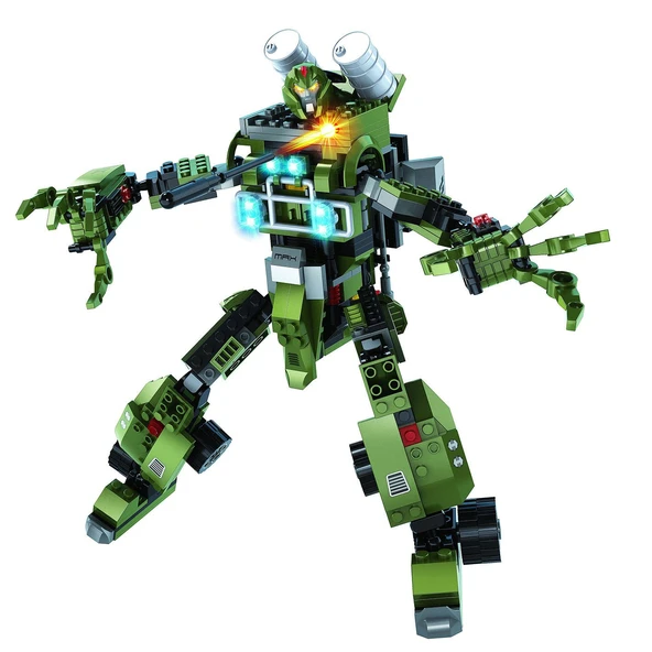 Ausini Şehir Robot Seti 325 Parça ürün görseli 1