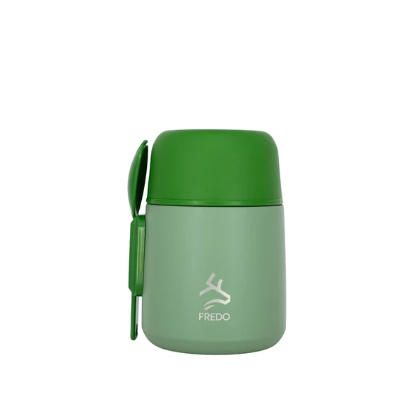 Duo Dine Bebek Mint Yeşil Mama Kabı & Yemek Saklama Termosu, Mug - 8 Saat Sıcak, 12 Saat Soğuk Tutma 500 ml - 1