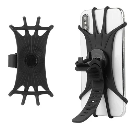 Silikon Esnek Bisiklet Telefon Tutucu - Resim 4